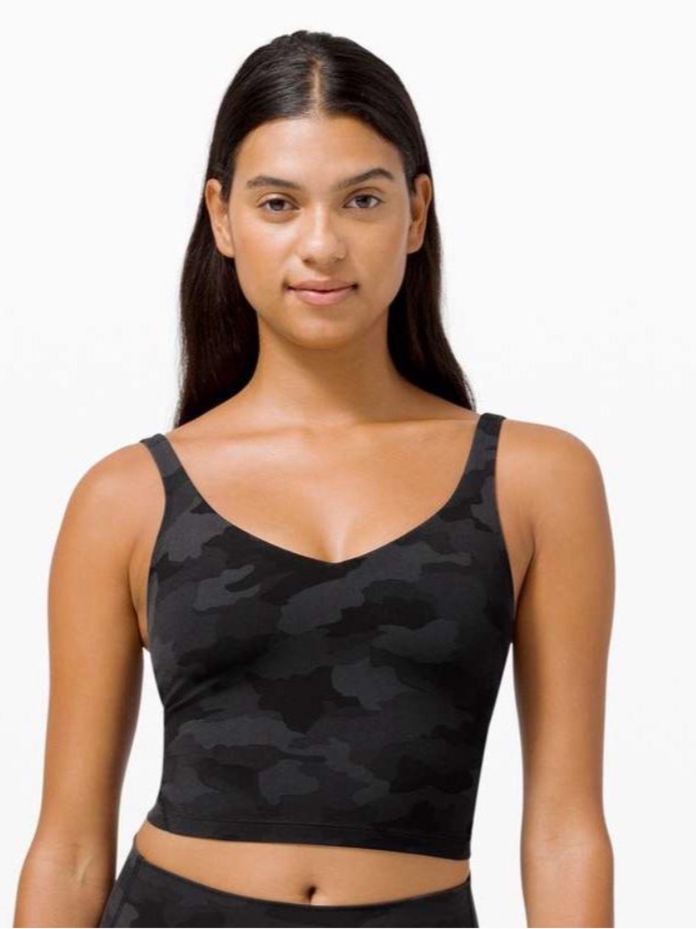 Lululemon Align Tank, Dark Camo, Size 10